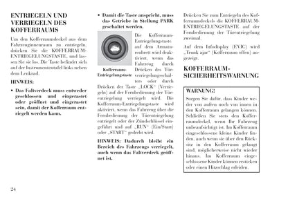 2012-2015 Lancia Flavia Gebruikershandleiding | Duits