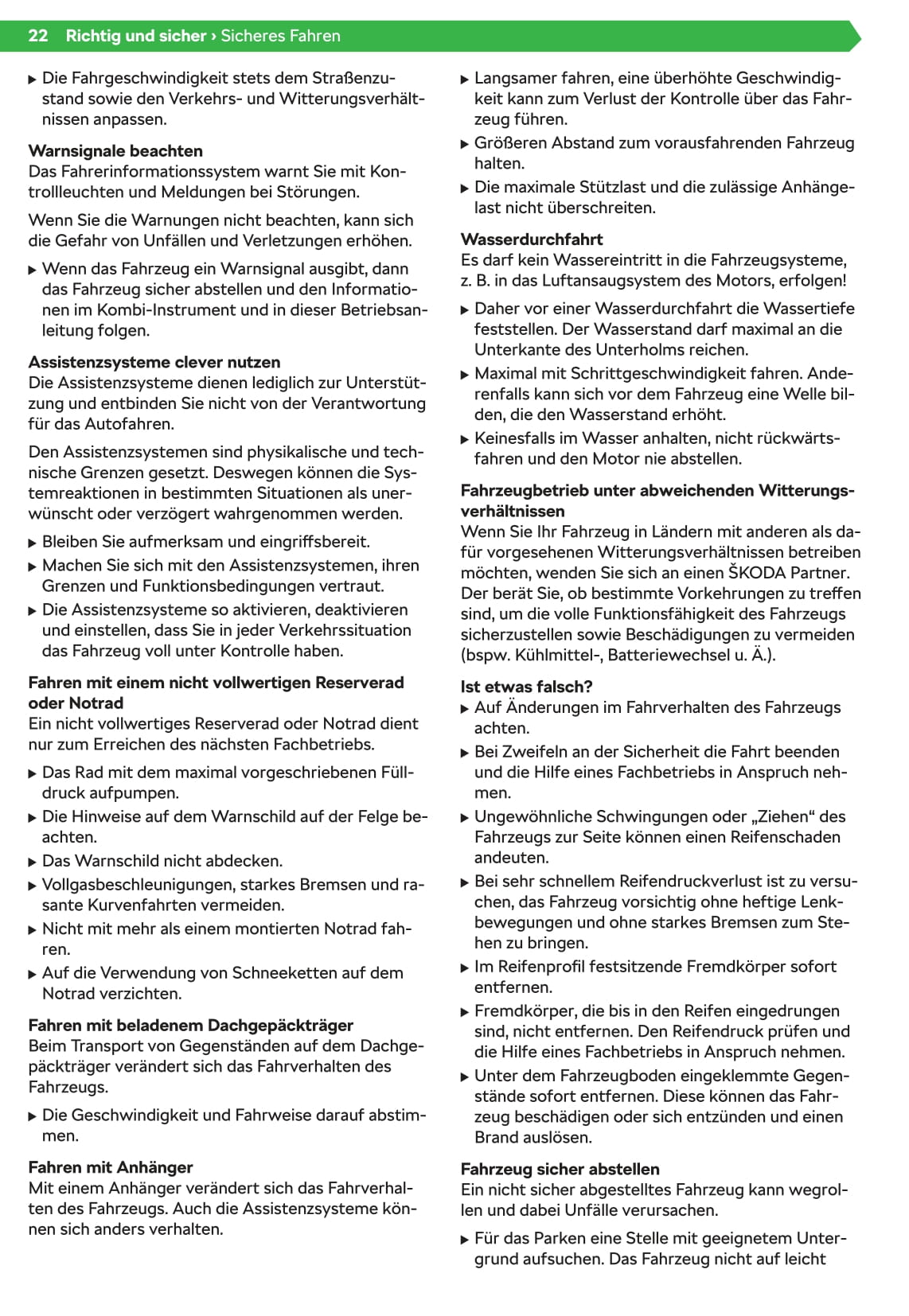 2020-2021 Skoda Karoq Owner's Manual | German