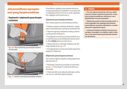 2017-2019 Seat Leon Owner's Manual | Polish