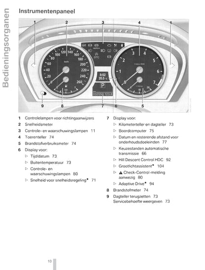 2009-2010 BMW X5 Gebruikershandleiding | Nederlands