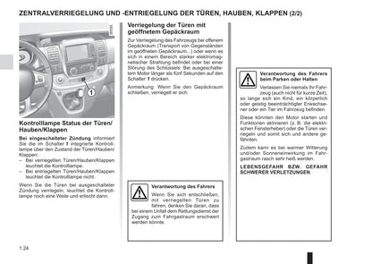 2016-2017 Renault Trafic Gebruikershandleiding | Duits