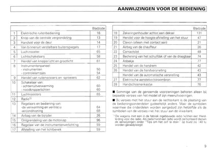1997-2000 Seat Arosa Owner's Manual | Dutch