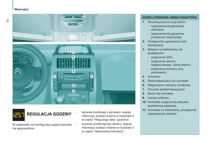 2014-2016 Citroën Jumpy Owner's Manual | Polish