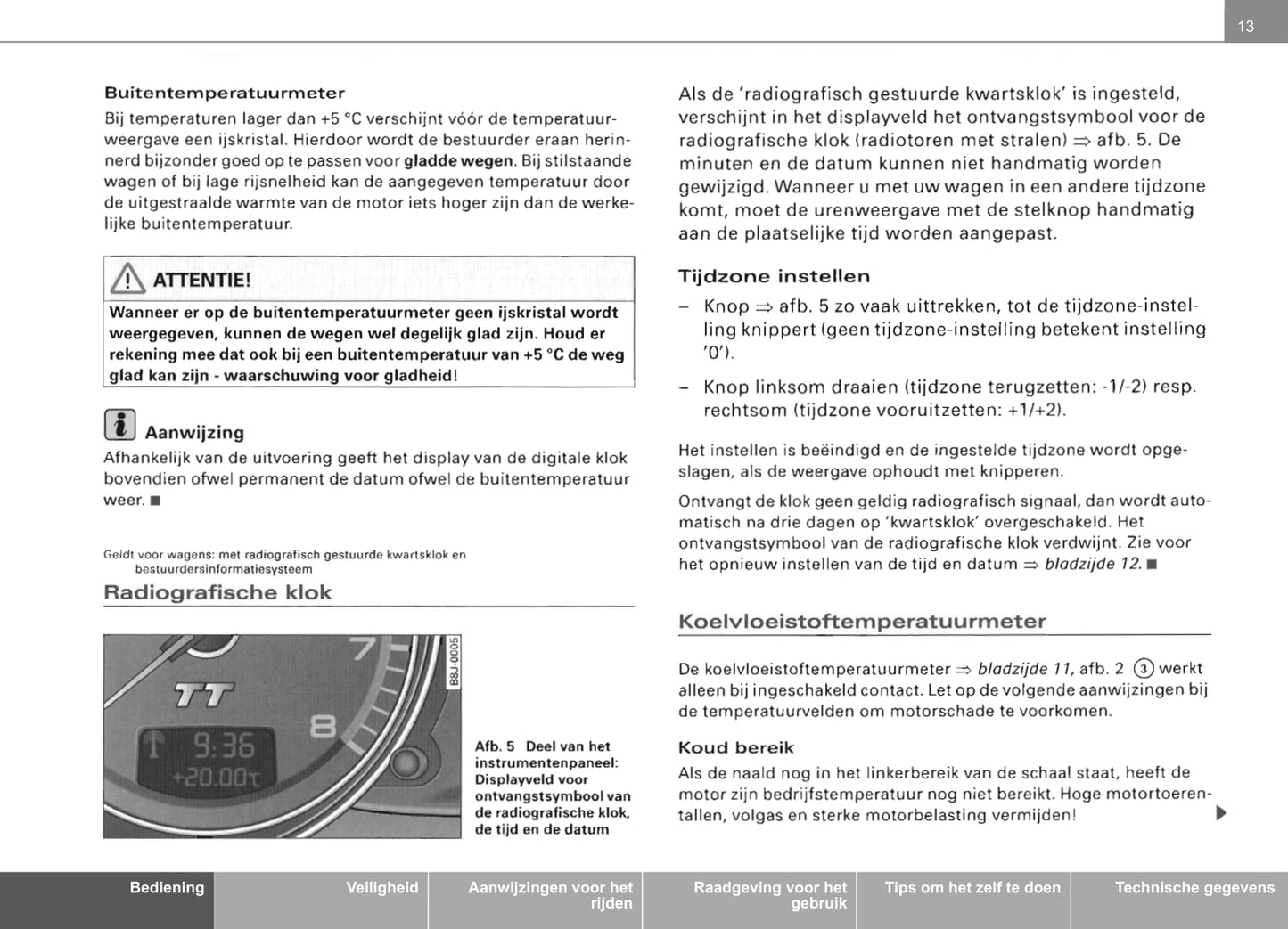 2006-2014 Audi TT Bedienungsanleitung | Niederländisch