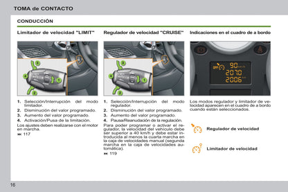 2011-2014 Peugeot 207/207 SW Bedienungsanleitung | Spanisch