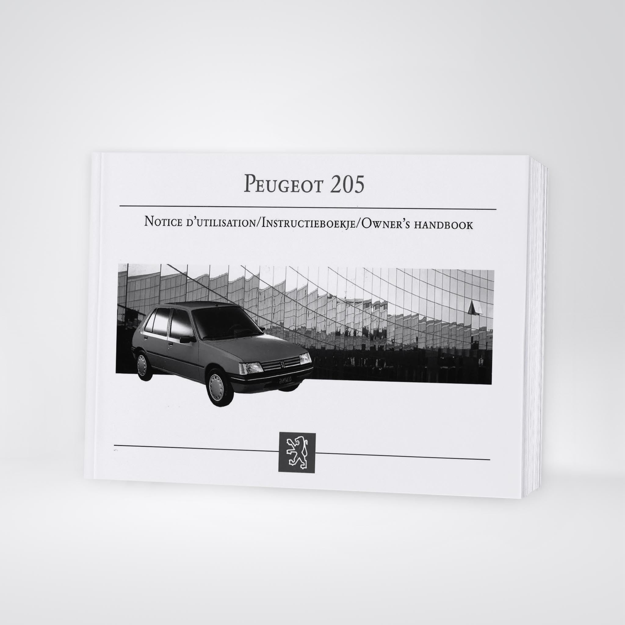 1995-1999 Peugeot 205 Gebruikershandleiding | Nederlands – Car Manuals