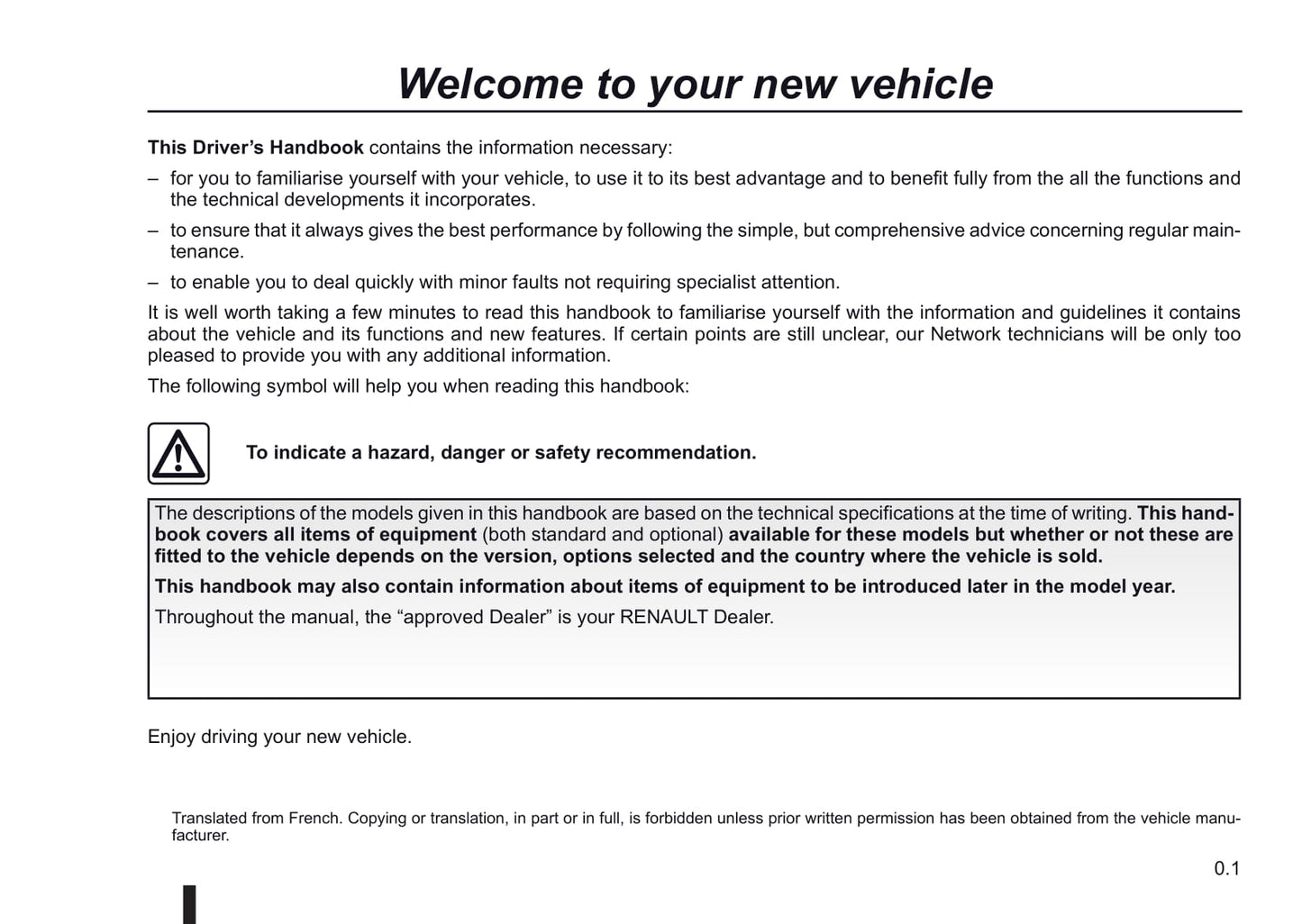 2011-2012 Renault Kangoo Bedienungsanleitung | Englisch