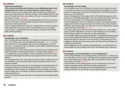 2018-2019 Skoda Citigo Owner's Manual | Dutch