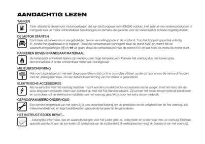 2021 Fiat Ducato MCA Manuel du propriétaire | Néerlandais