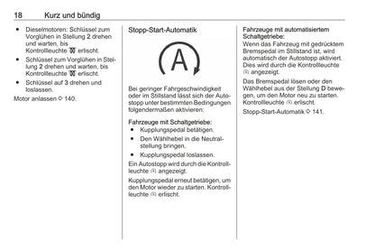 2018-2019 Opel Corsa Gebruikershandleiding | Duits