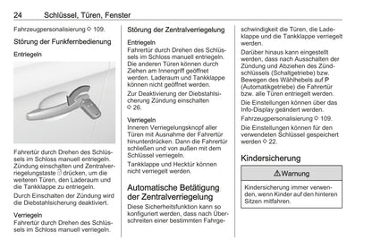 2018-2019 Opel Corsa Bedienungsanleitung | Deutsch