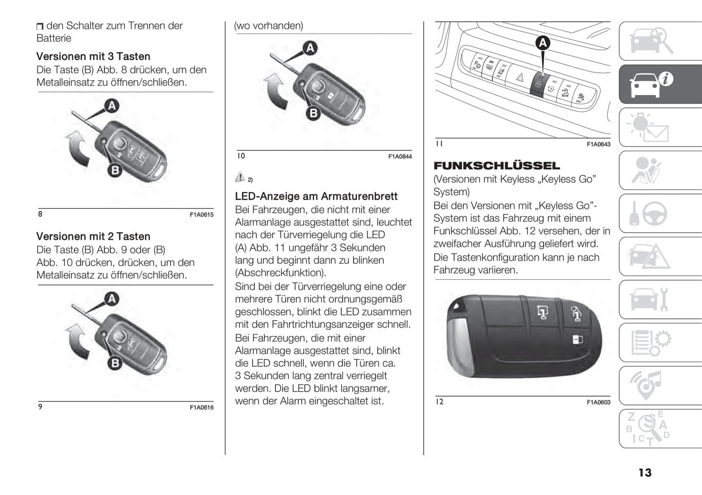 2021-2022 Fiat Ducato Owner's Manual | German