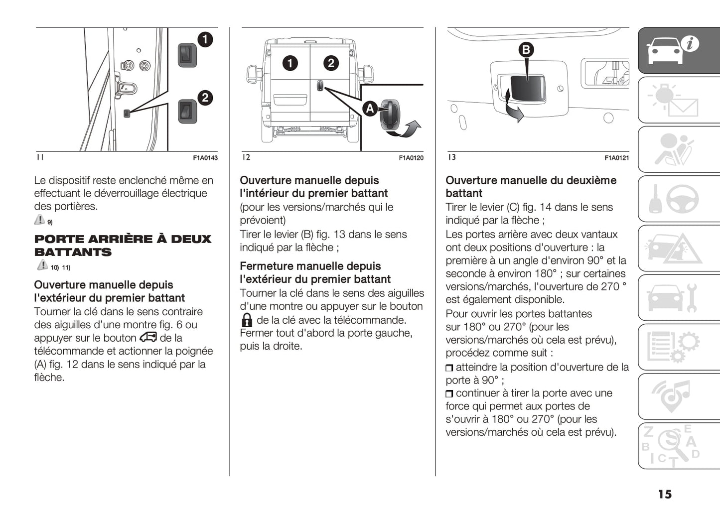 2014-2018 Fiat Ducato Manuel du propriétaire | Français