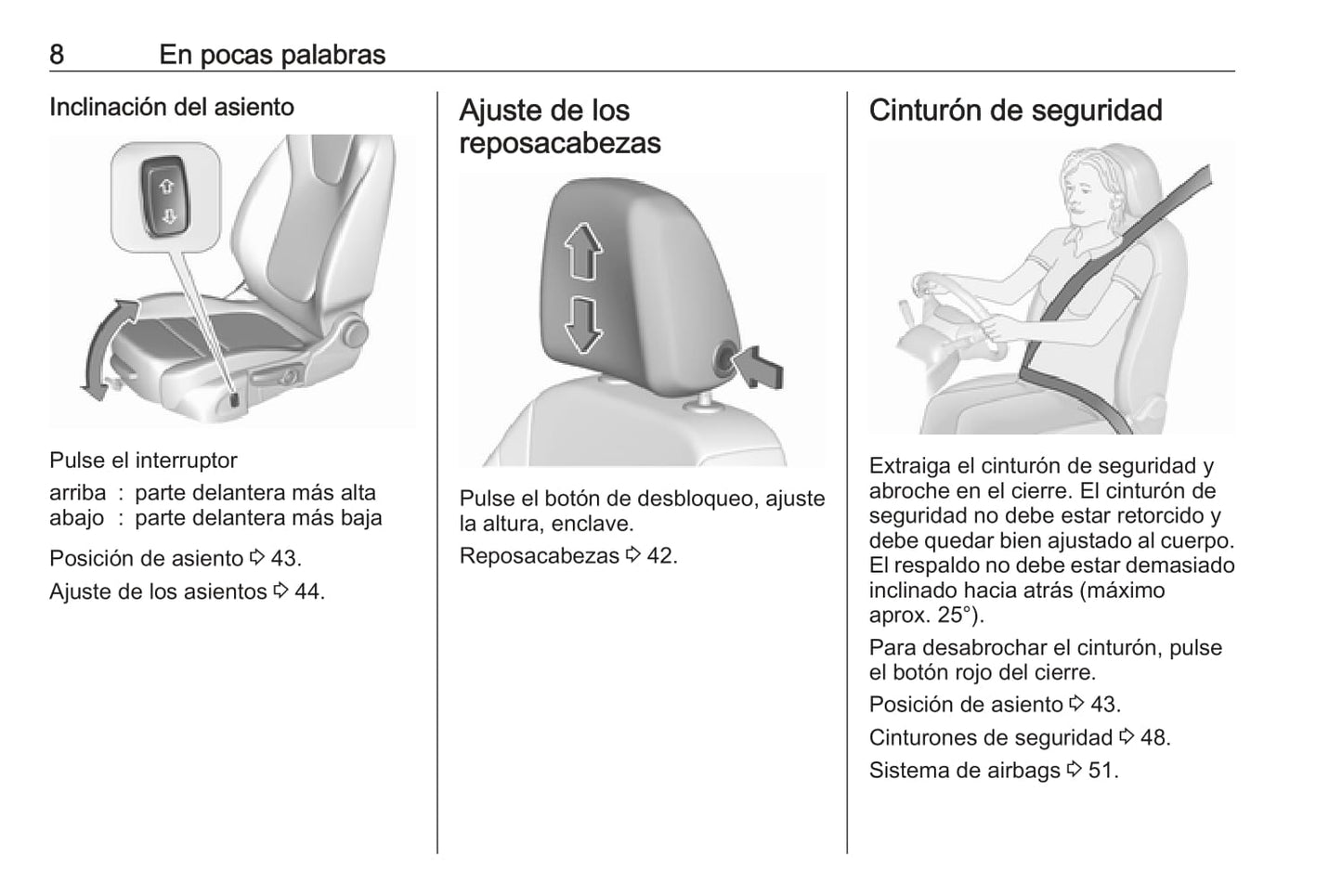 2018 Opel Crossland X Owner's Manual | Spanish