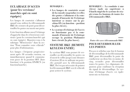 2012-2015 Lancia Flavia Bedienungsanleitung | Französisch