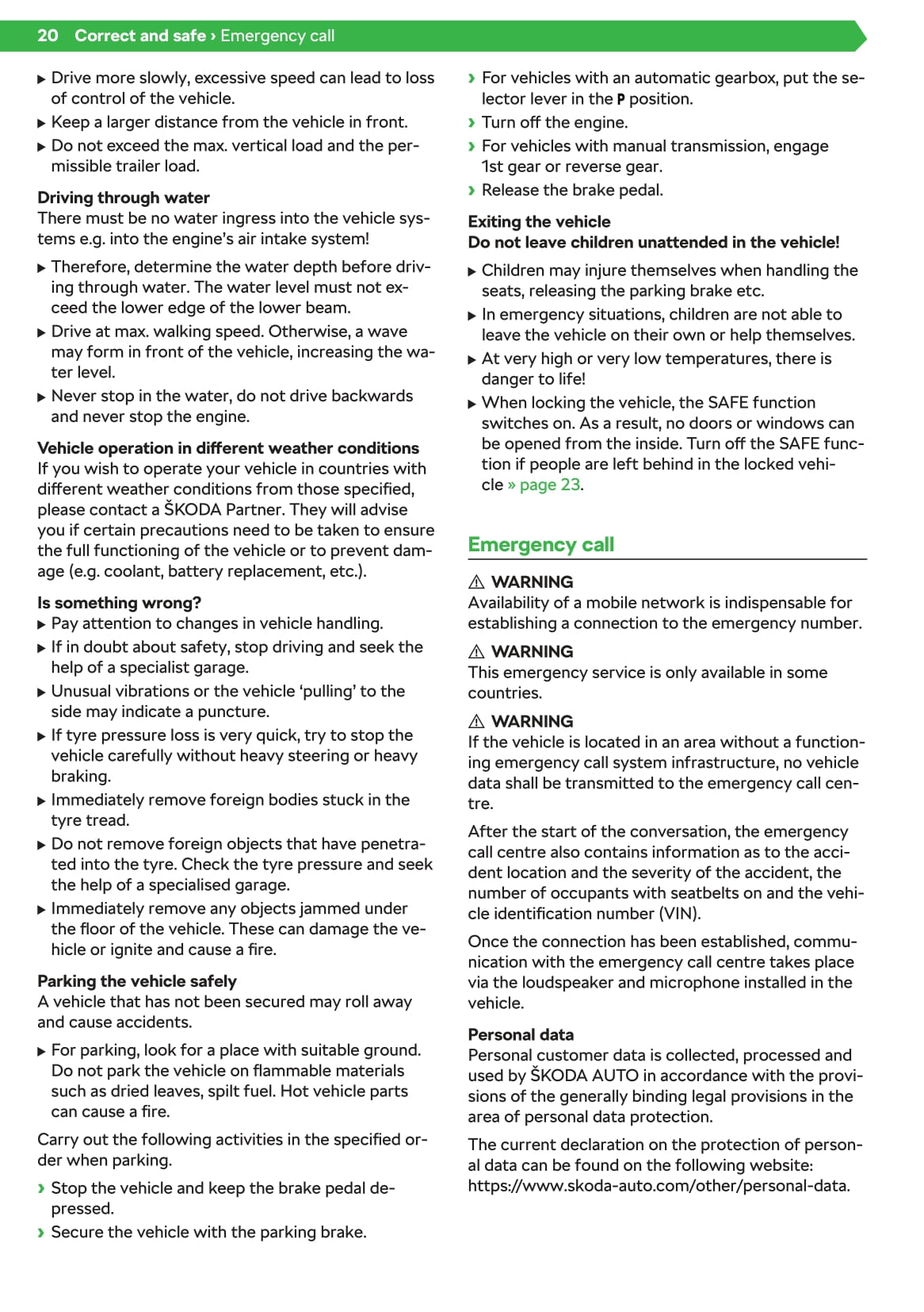2019-2020 Skoda Superb Owner's Manual | English