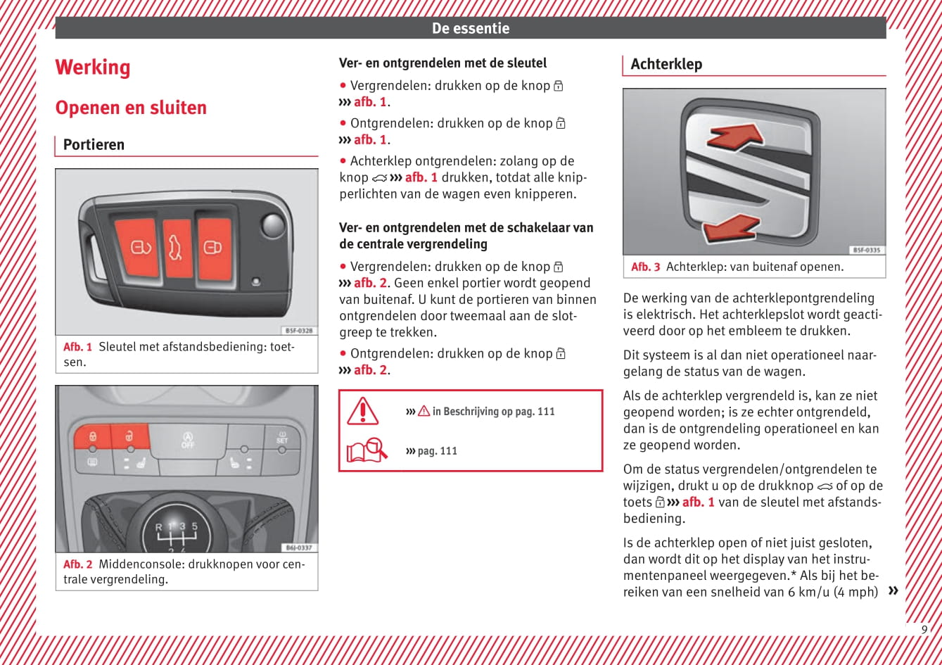 2015-2017 Seat Ibiza Owner's Manual | Dutch