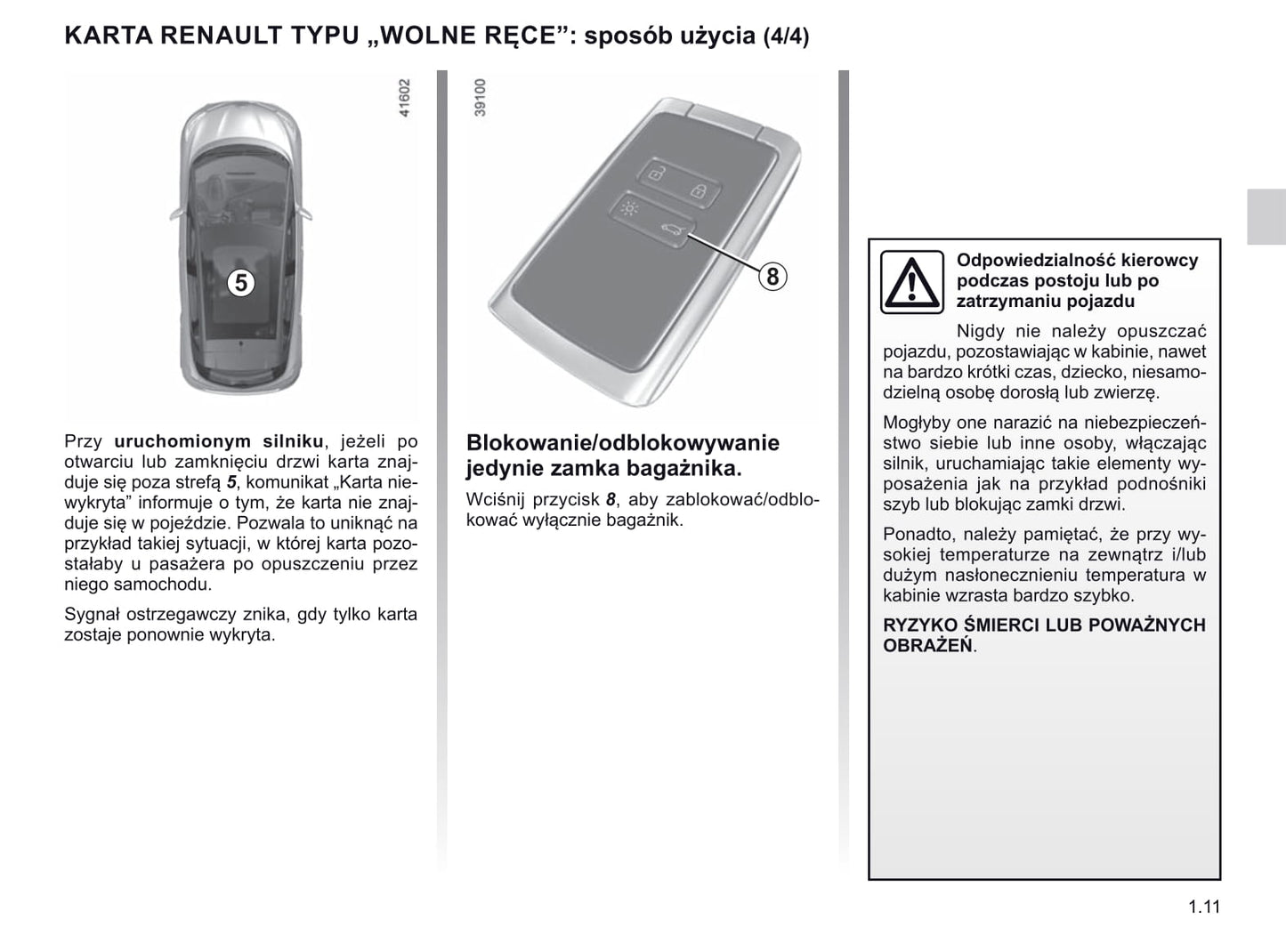 2019-2020 Renault Scénic Gebruikershandleiding | Pools