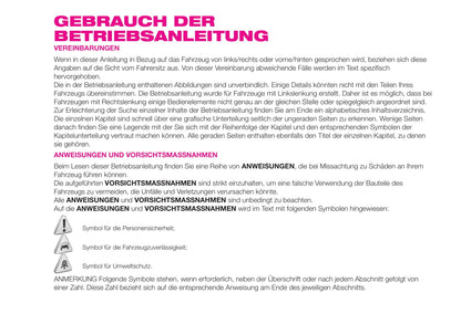 2019 Abarth 500 Gebruikershandleiding | Duits