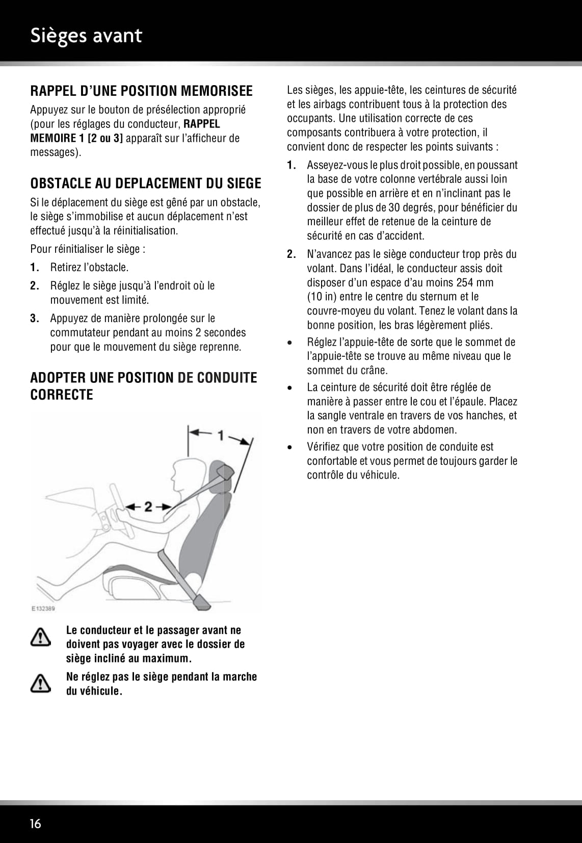 2011-2012 Jaguar XJ Owner's Manual | French