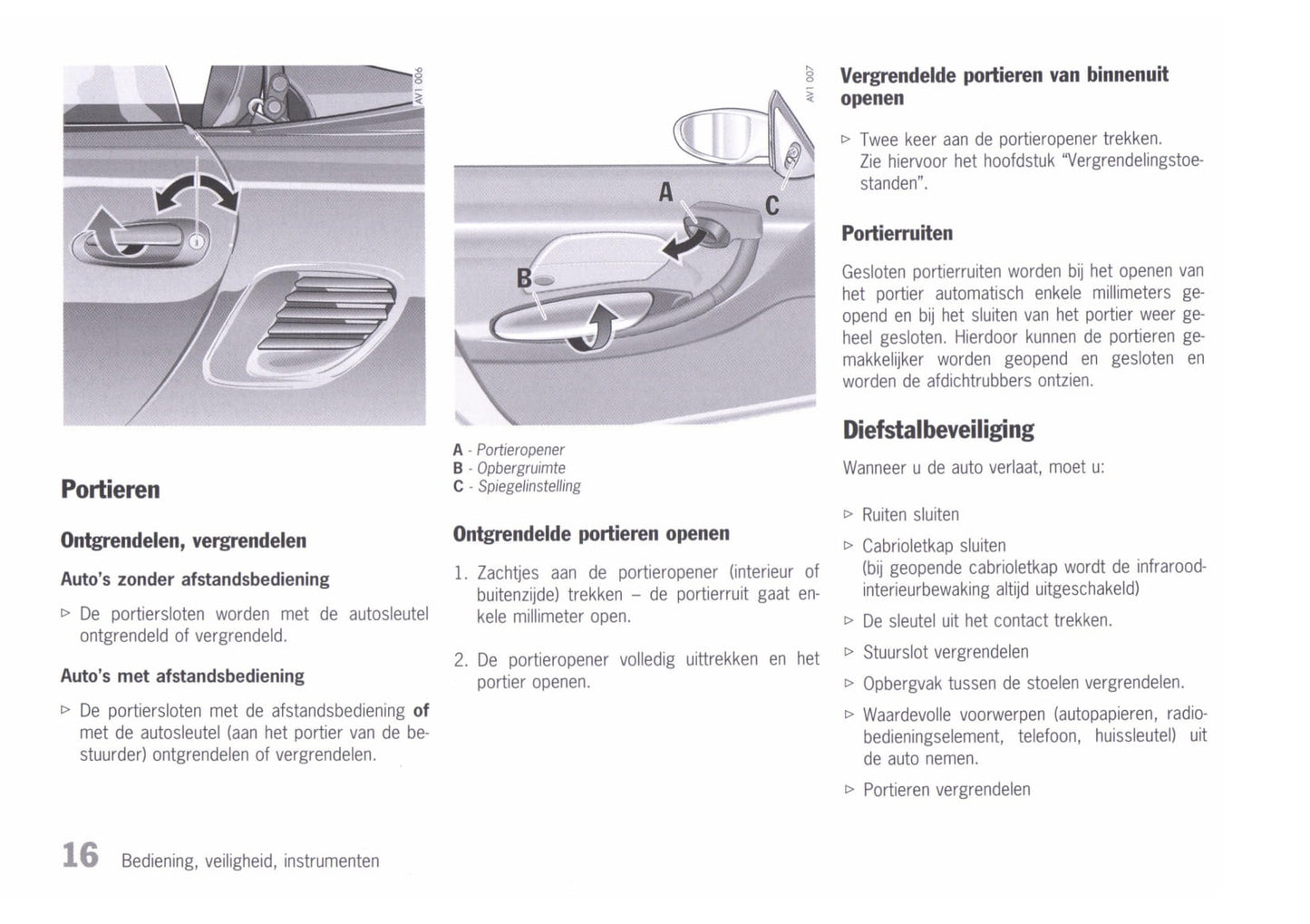 1996-2002 Porsche Boxster Manuel du propriétaire | Néerlandais