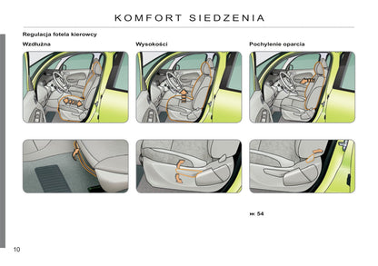 2011-2012 Citroën C3 Picasso Owner's Manual | Polish