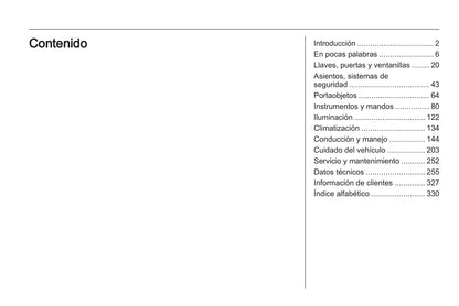 2013 Opel Insignia Owner's Manual | Spanish