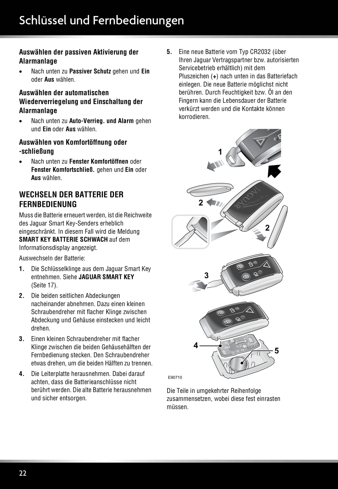 2011-2012 Jaguar XK Owner's Manual | German