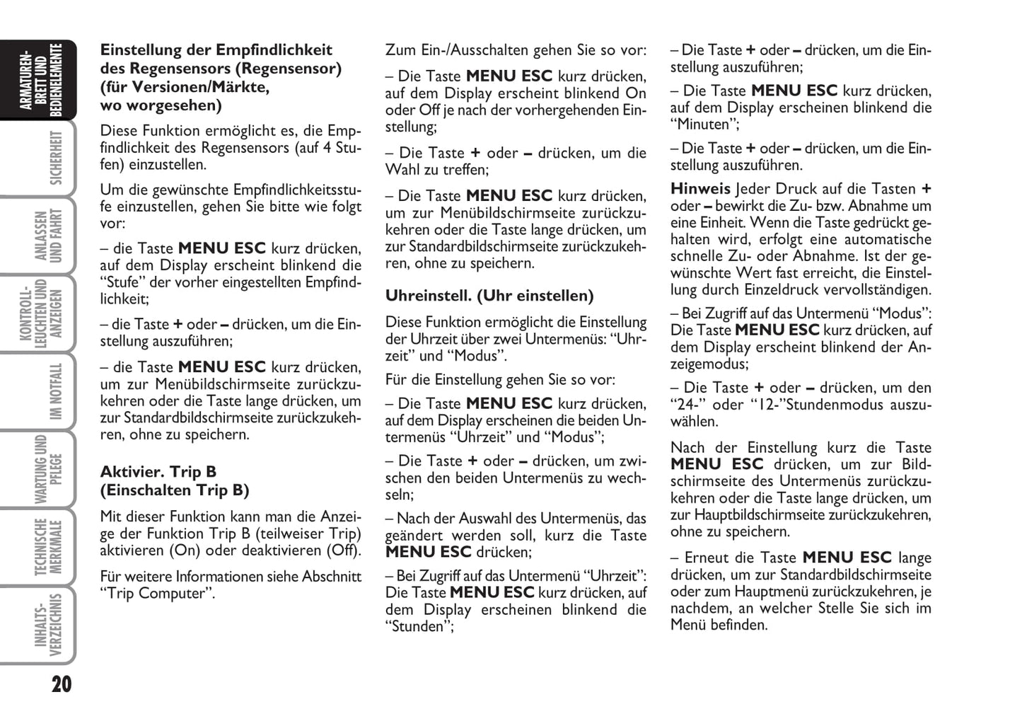 2008-2010 Abarth Grande Punto Gebruikershandleiding | Duits