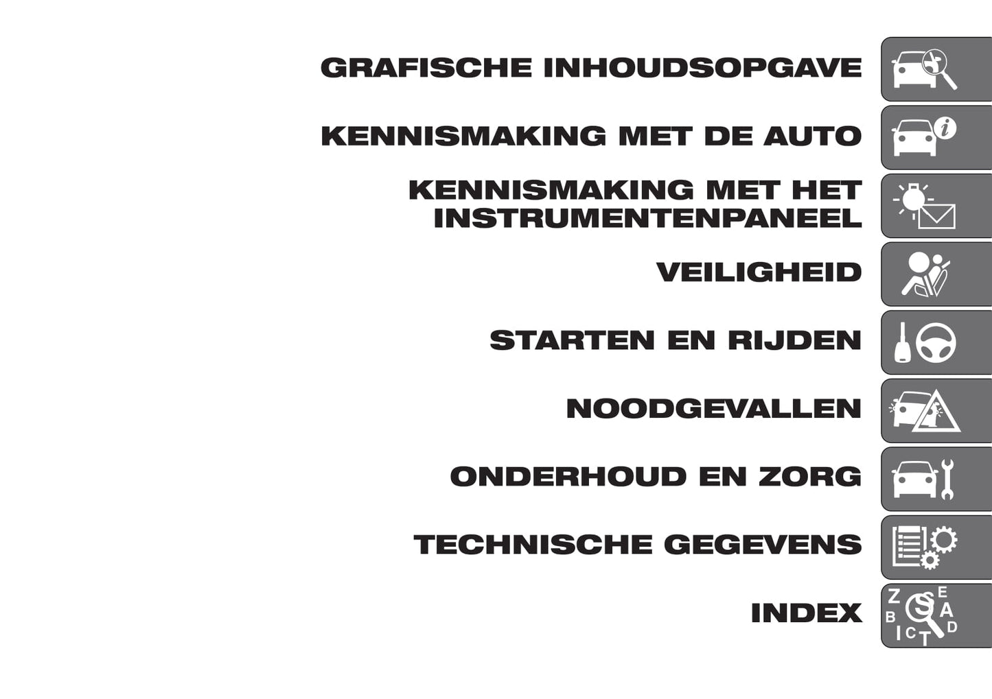 2018-2019 Fiat Tipo Bedienungsanleitung | Niederländisch