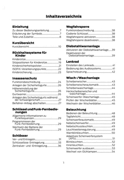 2011-2013 Ford Kuga Gebruikershandleiding | Duits