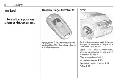 2019-2020 Opel Astra Gebruikershandleiding | Frans