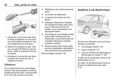 2019-2020 Opel Astra Owner's Manual | French