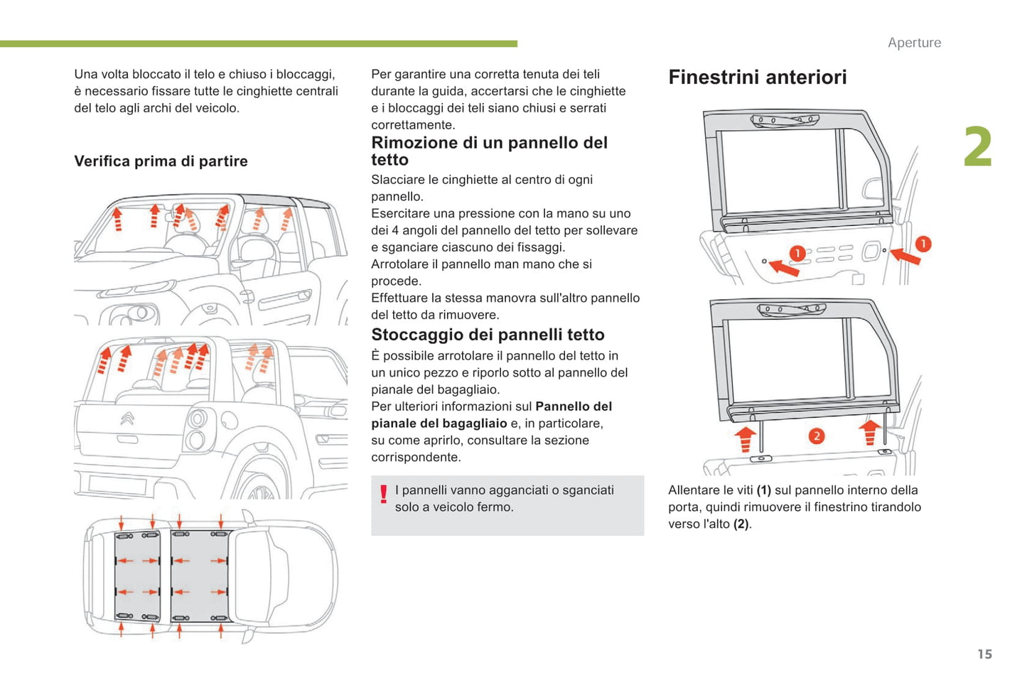 2017-2019 Citroën e-Mehari Gebruikershandleiding | Italiaans
