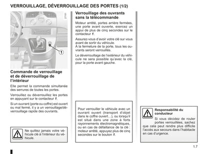 2011-2012 Renault Kangoo Be Bop Bedienungsanleitung | Französisch