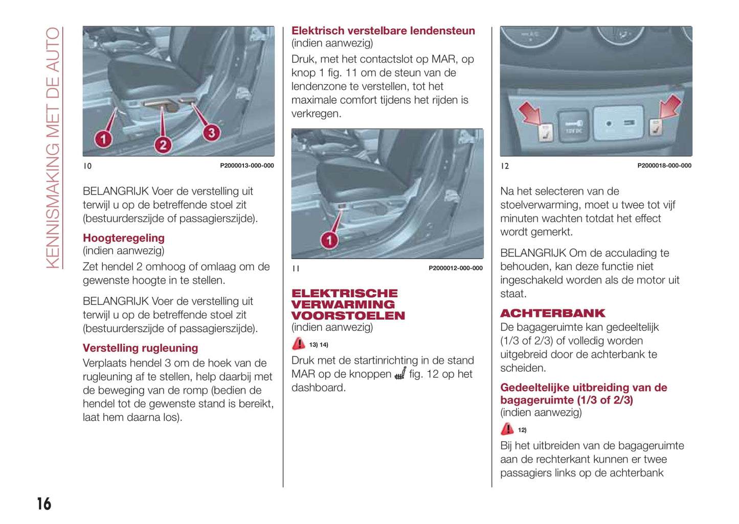 2016-2017 Fiat Tipo 5 Doors Owner's Manual | Dutch