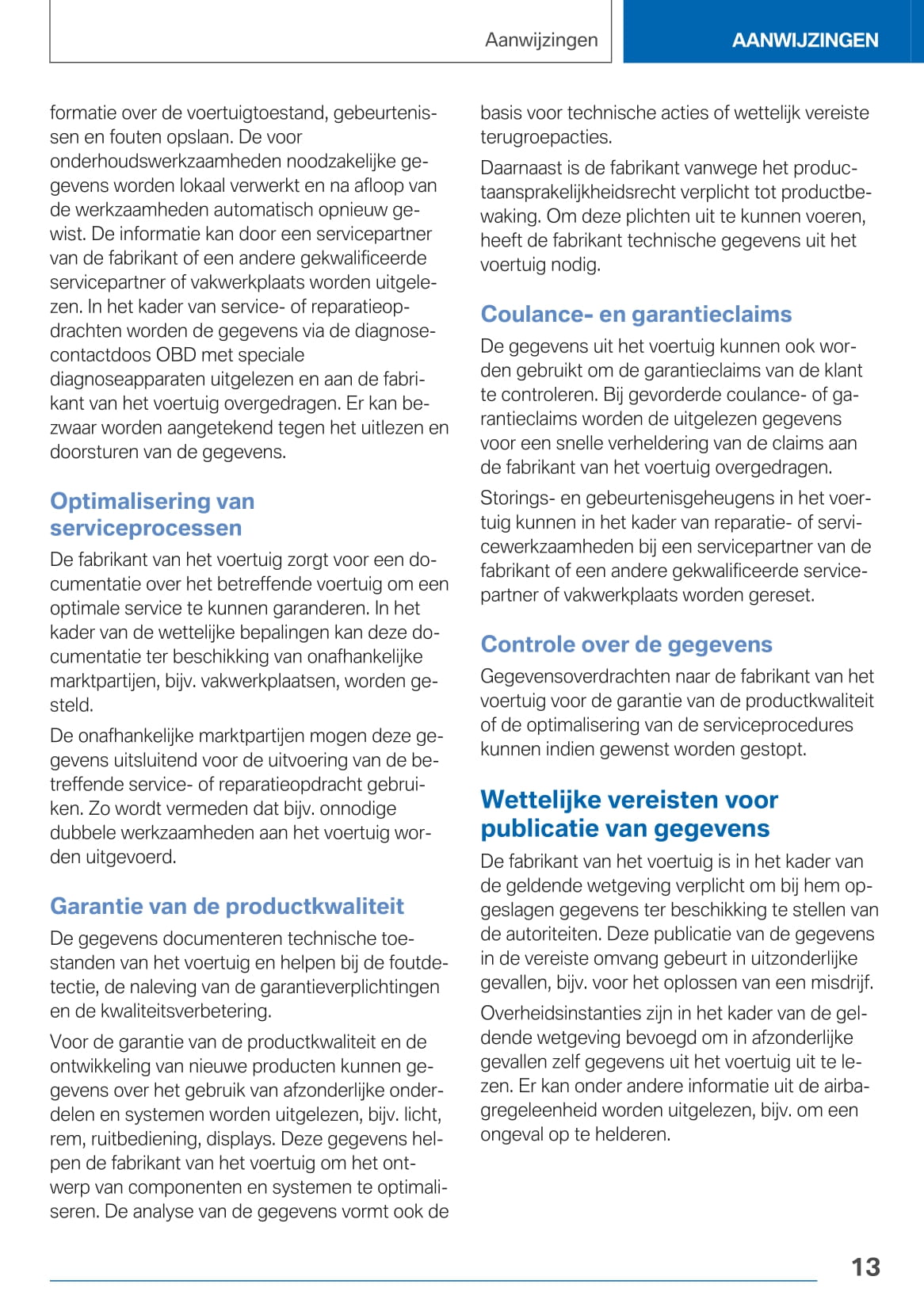 2020-2021 BMW 8 Series Bedienungsanleitung | Niederländisch