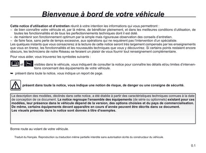 2019-2020 Renault Captur Owner's Manual | French
