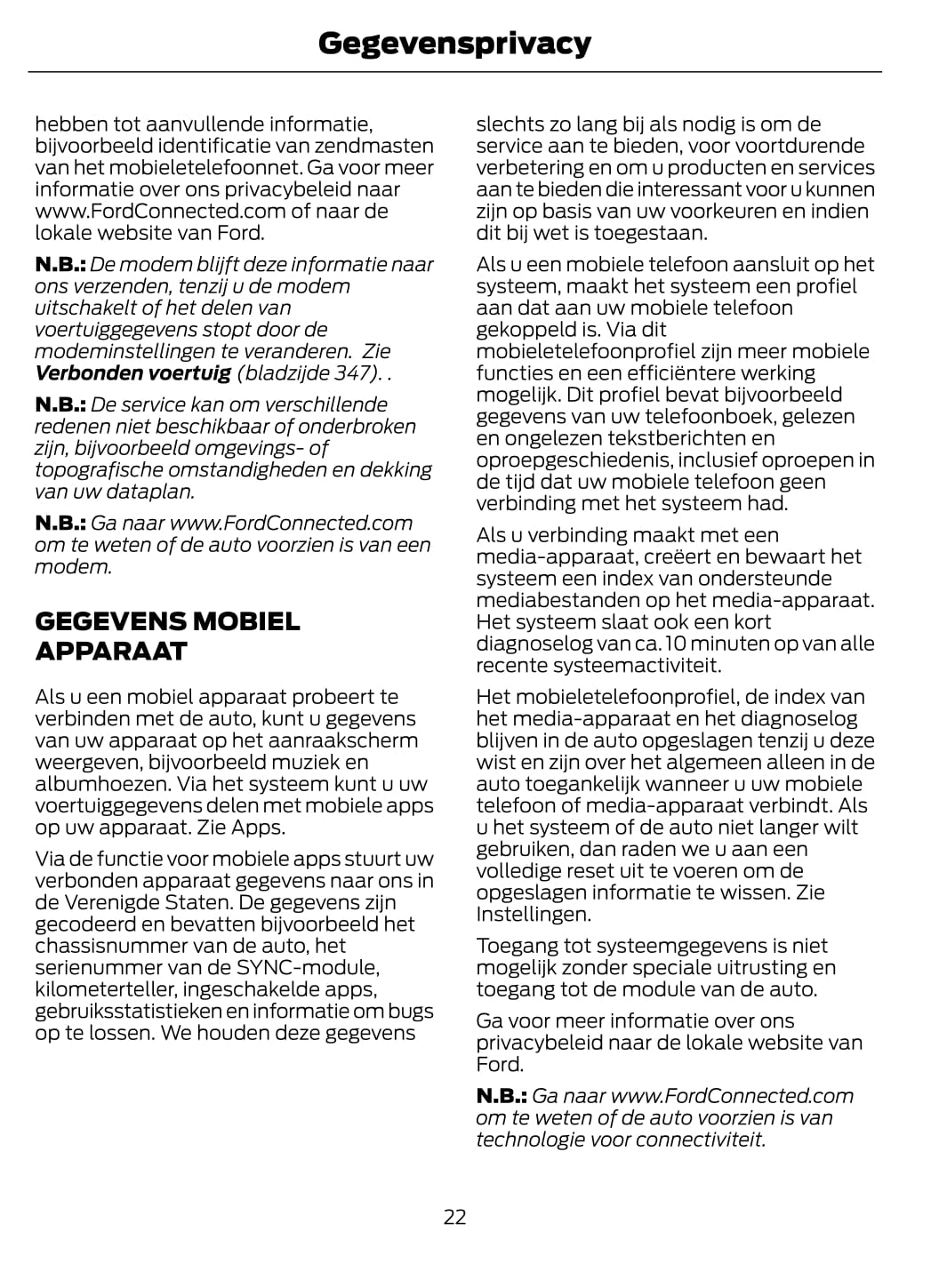 2020-2021 Ford Mustang Mach-E Bedienungsanleitung | Niederländisch