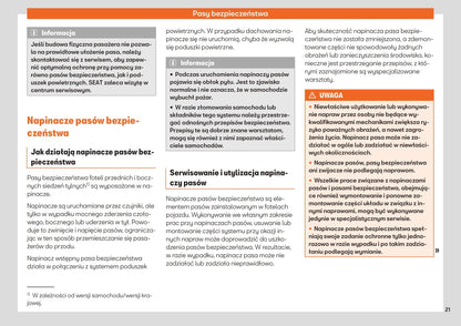 2016-2020 Seat Ateca Manuel du propriétaire | Polonais