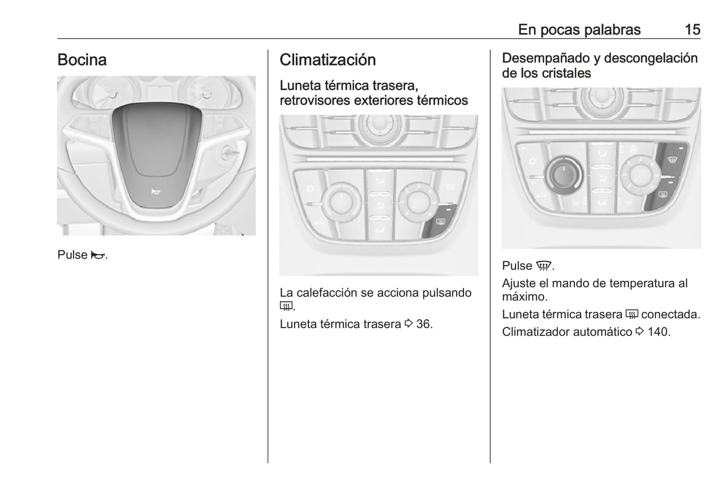 2015-2018 Opel Astra / Astra GTC Manuel du propriétaire | Espagnol