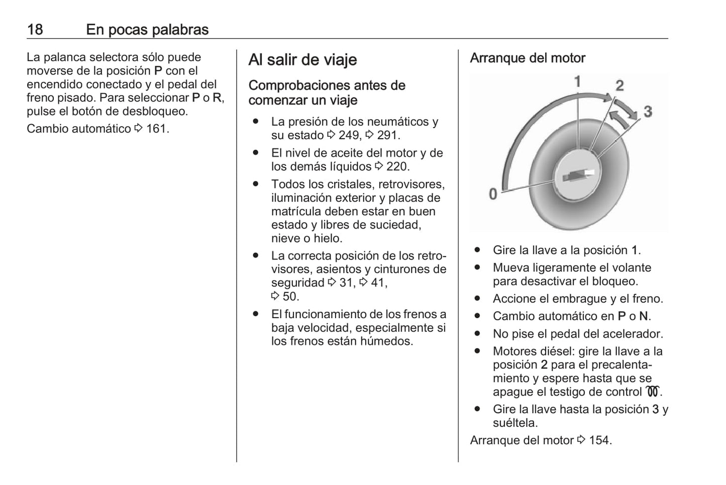 2015-2018 Opel Astra/Astra GTC Owner's Manual | Spanish