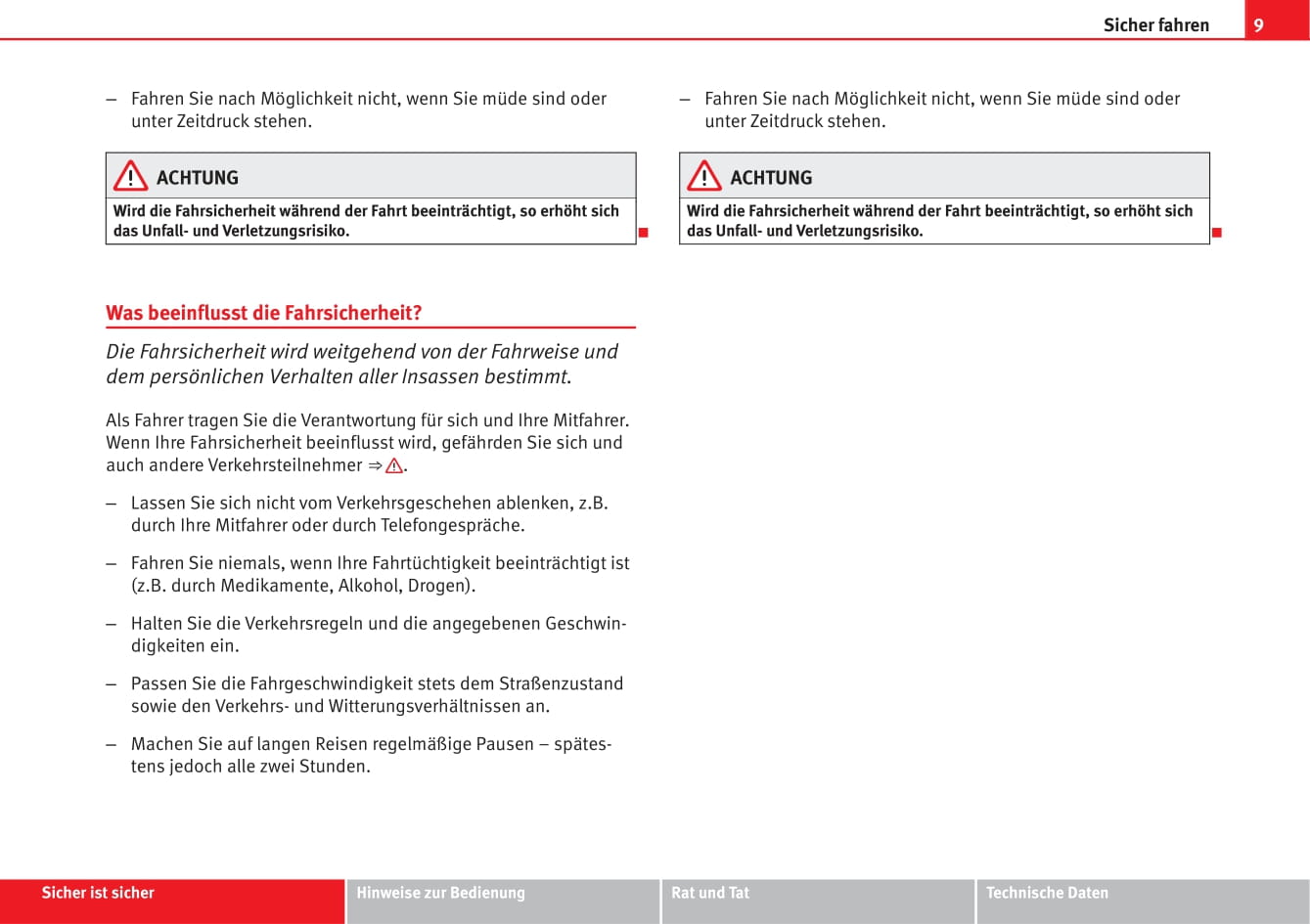 2009-2012 Seat Exeo Gebruikershandleiding | Duits