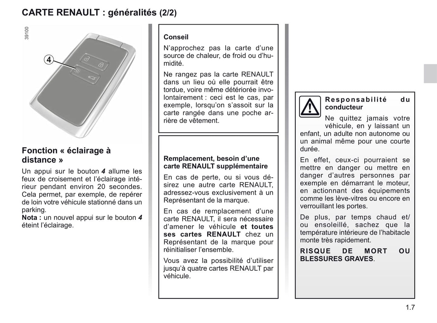 2016-2020 Renault Scenic Manuel du propriétaire | Français