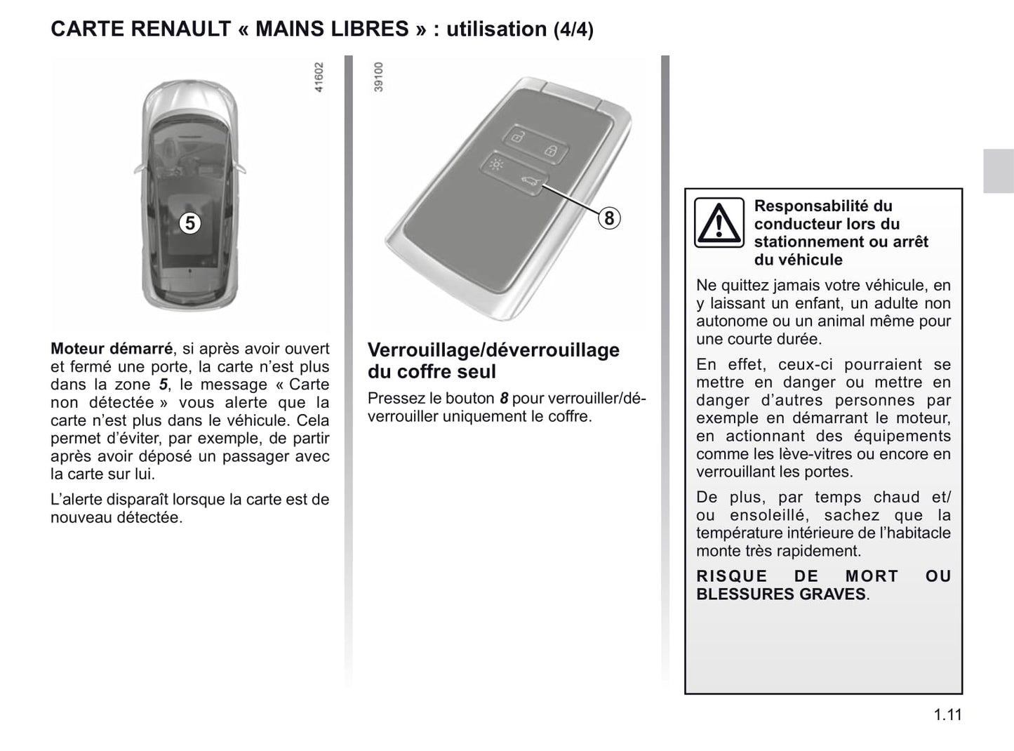 2016-2020 Renault Scenic Manuel du propriétaire | Français