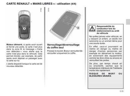 2016-2020 Renault Scenic Manuel du propriétaire | Français