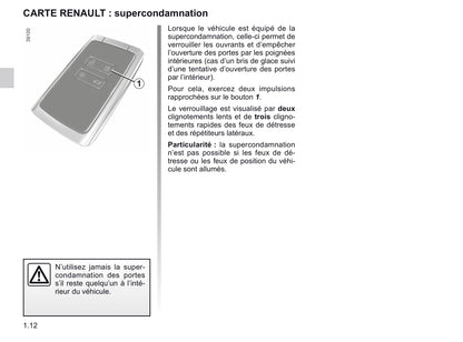 2019-2020 Renault Scénic Bedienungsanleitung | Französisch