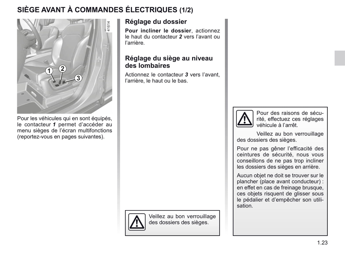 2016-2020 Renault Scenic Manuel du propriétaire | Français