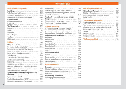 2018-2019 Seat Toledo Owner's Manual | Dutch