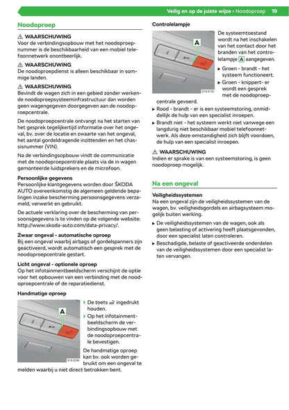 2019-2020 Skoda Superb Gebruikershandleiding | Nederlands